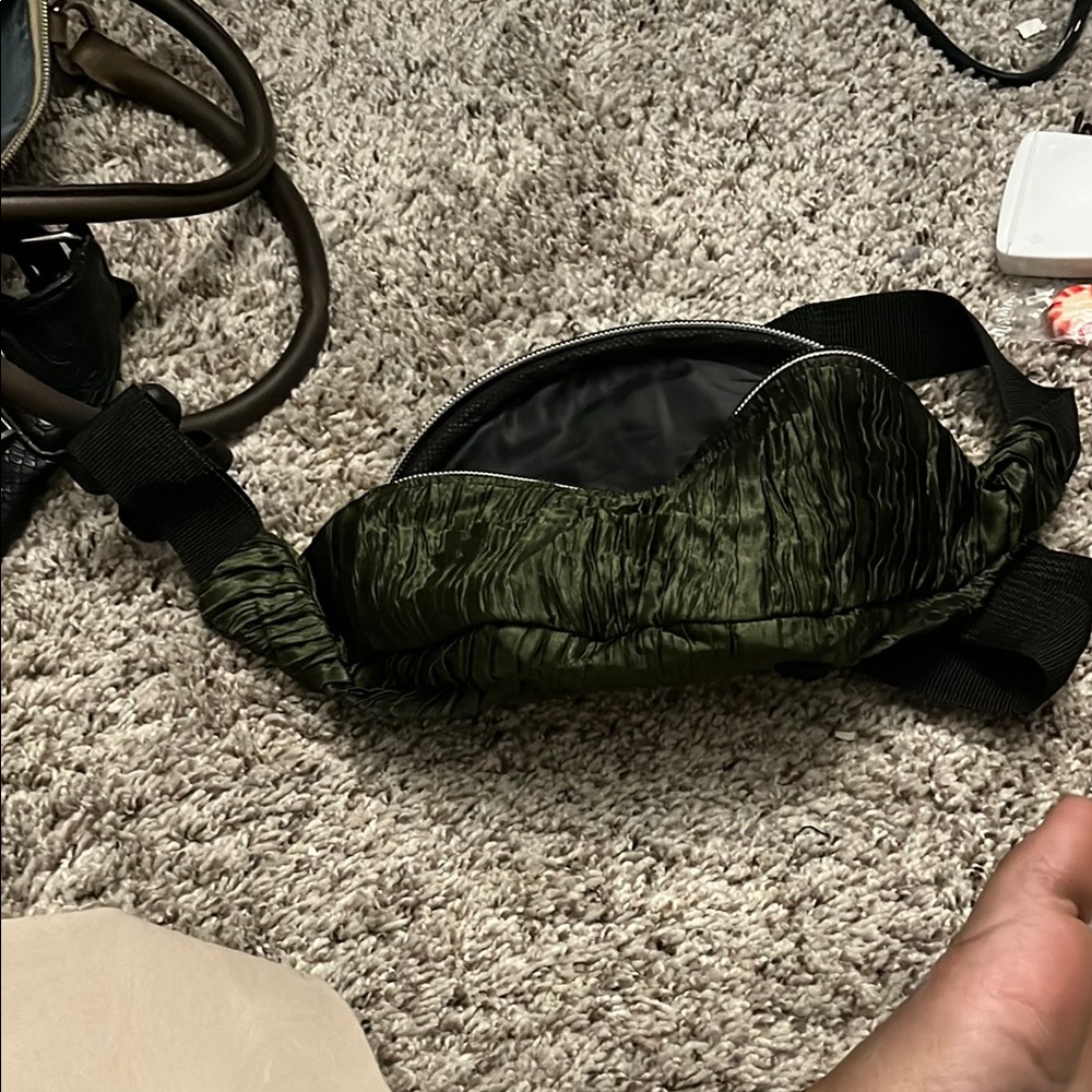 Olive Green Women’s Pouch Bag